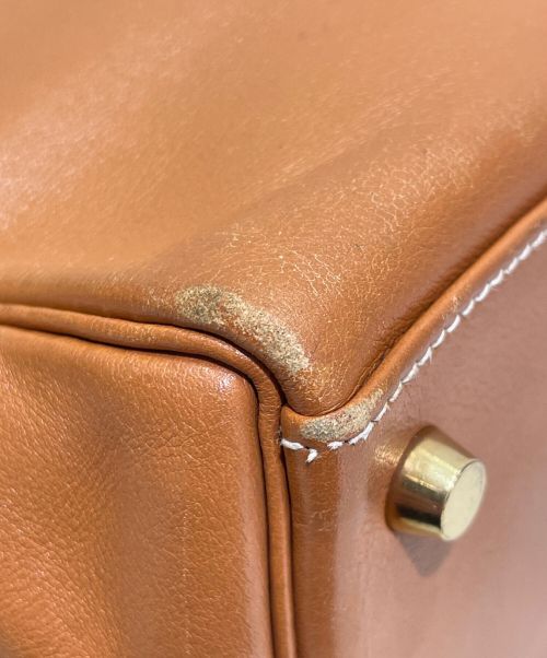 HERMES（エルメス）HERMES (エルメス) ケリー28 内縫い ゴールド サイズ:28の古着・服飾アイテム