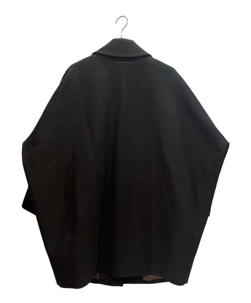 MM6 Maison Margiela（エムエムシックスメゾンマルジェラ）MM6 Maison Margiela (エムエムシックス メゾンマルジェラ) オーバーコート ブラック サイズ:38の古着・服飾アイテム