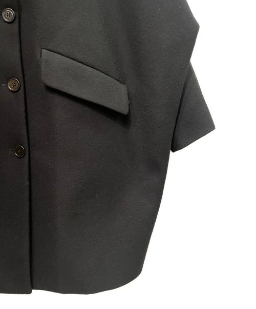 MM6 Maison Margiela（エムエムシックスメゾンマルジェラ）MM6 Maison Margiela (エムエムシックス メゾンマルジェラ) オーバーコート ブラック サイズ:38の古着・服飾アイテム