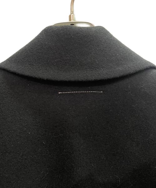 MM6 Maison Margiela（エムエムシックスメゾンマルジェラ）MM6 Maison Margiela (エムエムシックス メゾンマルジェラ) オーバーコート ブラック サイズ:38の古着・服飾アイテム