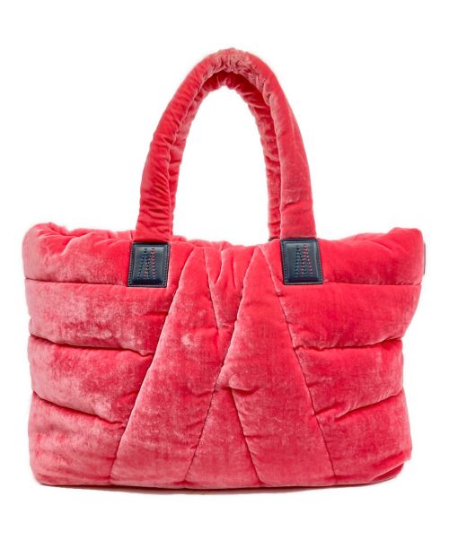 MONCLER（モンクレール）MONCLER (モンクレール) POWDER TOTE ピンクの古着・服飾アイテム