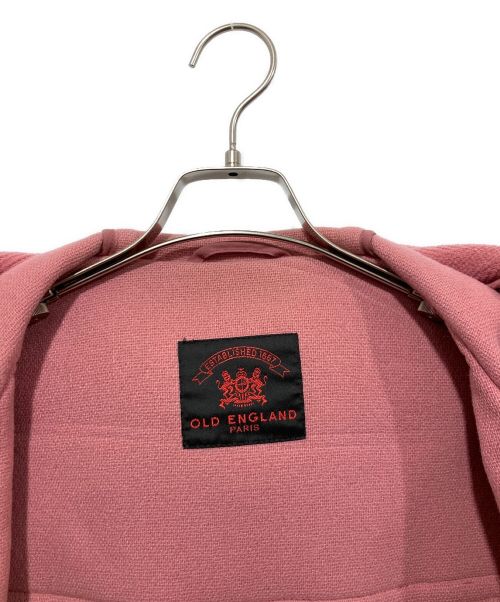 OLD ENGLAND（オールドイングランド）OLD ENGLAND (オールドイングランド) ダッフルコート ピンク サイズ:Freeの古着・服飾アイテム