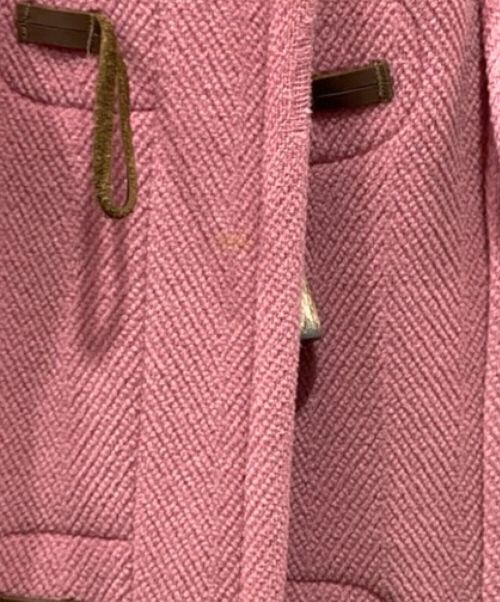 OLD ENGLAND（オールドイングランド）OLD ENGLAND (オールドイングランド) ダッフルコート ピンク サイズ:Freeの古着・服飾アイテム