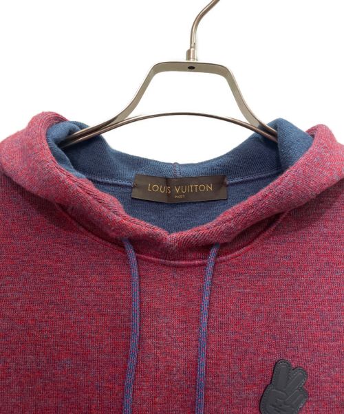 LOUIS VUITTON（ルイ ヴィトン）LOUIS VUITTON (ルイ ヴィトン) LVカップ ワッペンパーカー ボルドー サイズ:XSの古着・服飾アイテム