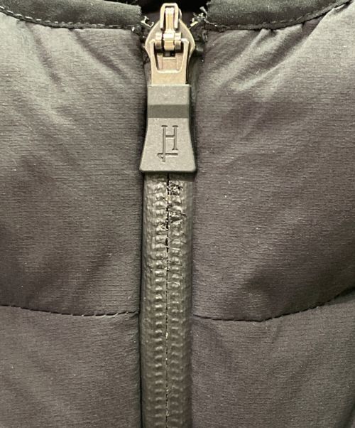 HERNO（ヘルノ）HERNO (ヘルノ) ダウンベスト LAMINAR ブラック サイズ:46の古着・服飾アイテム