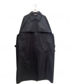 BOTTEGA VENETAボッテガベネタ）の古着「外套 トレンチ コート」｜ブラック