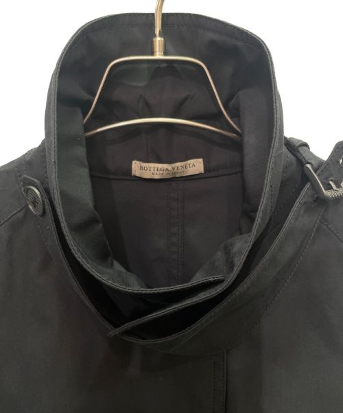 BOTTEGA VENETA（ボッテガベネタ）BOTTEGA VENETA (ボッテガベネタ) 外套 トレンチ コート  ブラック サイズ:40の古着・服飾アイテム