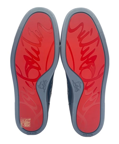 Christian Louboutin（クリスチャン・ルブタン）Christian Louboutin (クリスチャン・ルブタン) LOUIS FLAT CALF スニーカー ブルー サイズ:42の古着・服飾アイテム