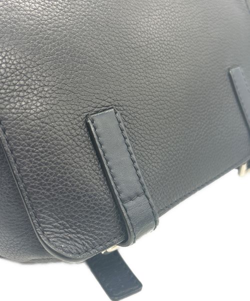 LOEWE（ロエベ）LOEWE (ロエベ) ミリタリー メッセンジャーバッグXS ネイビーの古着・服飾アイテム