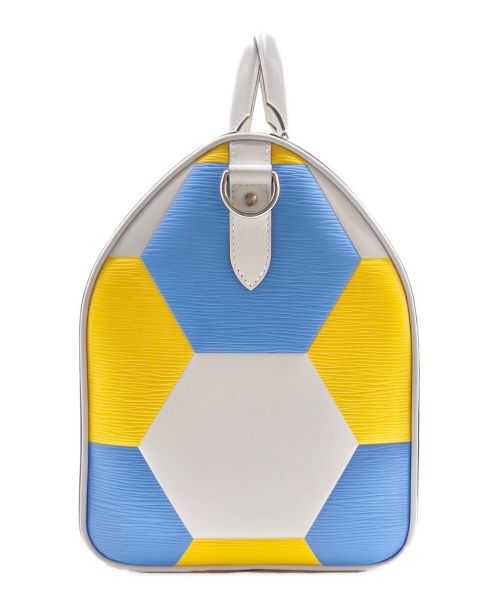 LOUIS VUITTON（ルイ ヴィトン）LOUIS VUITTON (ルイ ヴィトン) キーポル50 ホワイト×イエロー×ブルー サイズ:50の古着・服飾アイテム