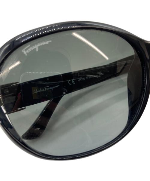Salvatore Ferragamo（サルヴァトーレ フェラガモ）Salvatore Ferragamo (サルヴァトーレ フェラガモ) サングラス　BC267505 ブラックの古着・服飾アイテム
