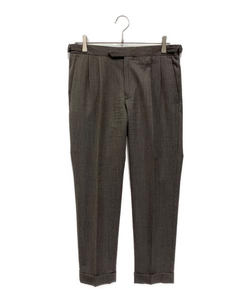 GERMANO（ジェルマーノ）GERMANO (ジェルマーノ) スラックス ライトグレー サイズ:46の古着・服飾アイテム