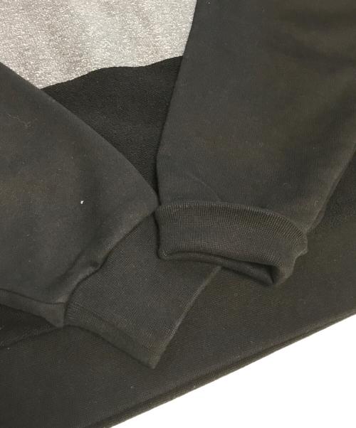 BALENCIAGA（バレンシアガ）BALENCIAGA (バレンシアガ) 切替スウェット ブラック×グレー サイズ:Sの古着・服飾アイテム