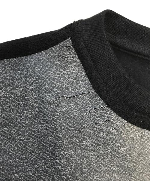 BALENCIAGA（バレンシアガ）BALENCIAGA (バレンシアガ) 切替スウェット ブラック×グレー サイズ:Sの古着・服飾アイテム