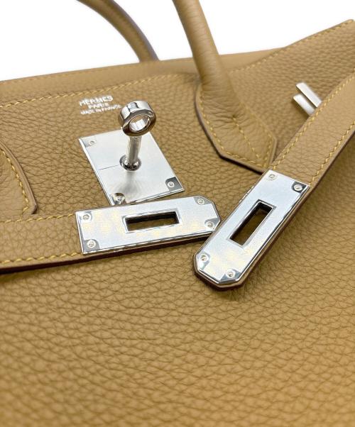 HERMES（エルメス）HERMES (エルメス) バーキン 30/シルバー金具/トゴ/セサミ/Y刻印 セサミ サイズ:30の古着・服飾アイテム