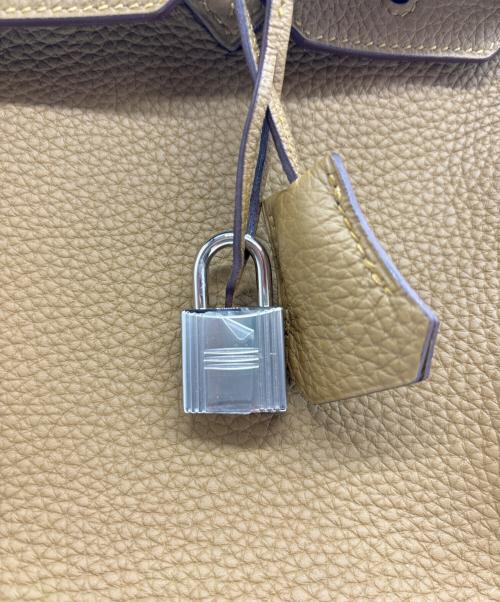 HERMES（エルメス）HERMES (エルメス) バーキン 30/シルバー金具/トゴ/セサミ/Y刻印 セサミ サイズ:30の古着・服飾アイテム