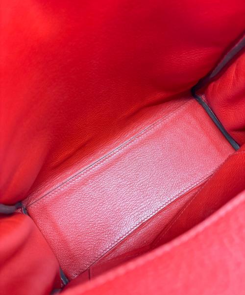 HERMES（エルメス）HERMES (エルメス) ケリーアド PM/ゴールド金具/トゴ/ルージュクー/D刻印 レッド サイズ:PMの古着・服飾アイテム