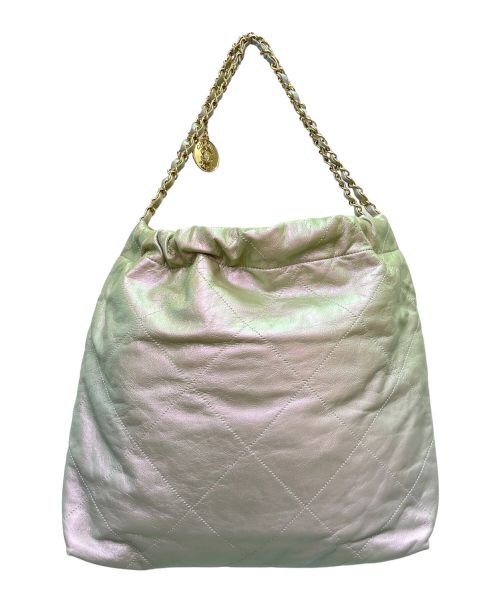 CHANEL（シャネル）CHANEL (シャネル) CHANEL 22 LINE マトラッセ チェーンショルダーバッグ シルバーの古着・服飾アイテム