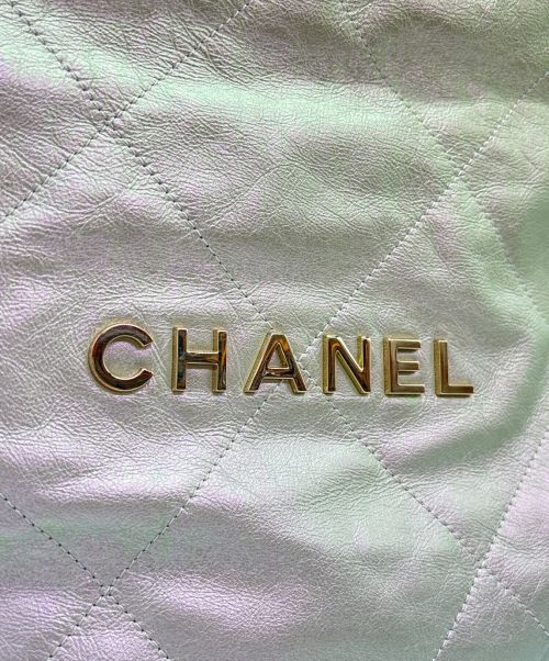 CHANEL（シャネル）CHANEL (シャネル) CHANEL 22 LINE マトラッセ チェーンショルダーバッグ シルバーの古着・服飾アイテム