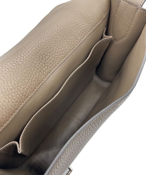 HERMES（エルメス）HERMES (エルメス) スティーブカポラル 27/シルバー金具/トリヨンクレマンス/エトゥープ/X刻印 エトゥープ サイズ:27の古着・服飾アイテム