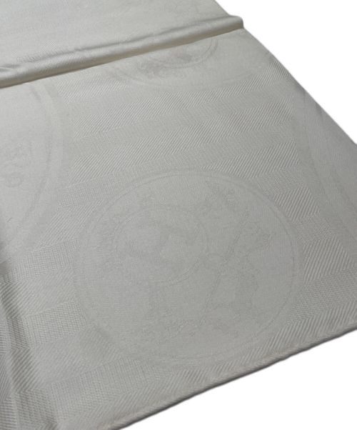 HERMES（エルメス）HERMES (エルメス) ストール ニュー・リブリス ホワイトの古着・服飾アイテム
