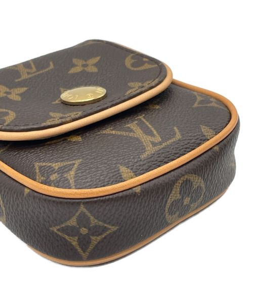 LOUIS VUITTON（ルイ ヴィトン）LOUIS VUITTON (ルイ ヴィトン) モノグラム ポシェット カンクーン ブラウンの古着・服飾アイテム