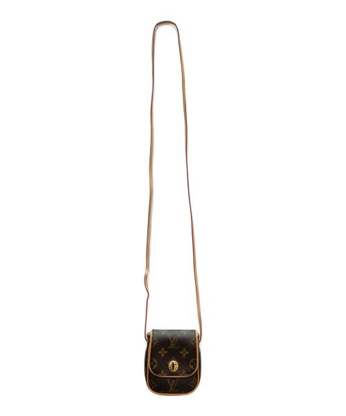 LOUIS VUITTON（ルイ ヴィトン）LOUIS VUITTON (ルイ ヴィトン) モノグラム ポシェット カンクーン ブラウンの古着・服飾アイテム