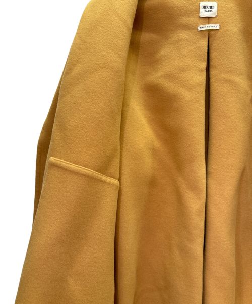 HERMES（エルメス）HERMES (エルメス) デザイン ワイドジャケット ベージュ サイズ:40の古着・服飾アイテム