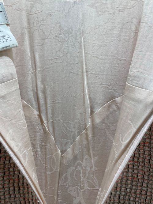CHANEL（シャネル）CHANEL (シャネル) ツイードノースリーブワンピース ピンク サイズ:34の古着・服飾アイテム