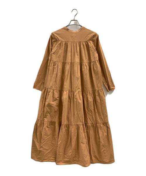 RHC Ron Herman（アールエイチシー ロンハーマン）RHC Ron Herman (アールエイチシー ロンハーマン) RHC Ron Herman　ロングブラウスワンピース オレンジ サイズ:XSの古着・服飾アイテム