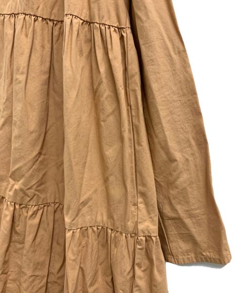 RHC Ron Herman（アールエイチシー ロンハーマン）RHC Ron Herman (アールエイチシー ロンハーマン) RHC Ron Herman　ロングブラウスワンピース オレンジ サイズ:XSの古着・服飾アイテム