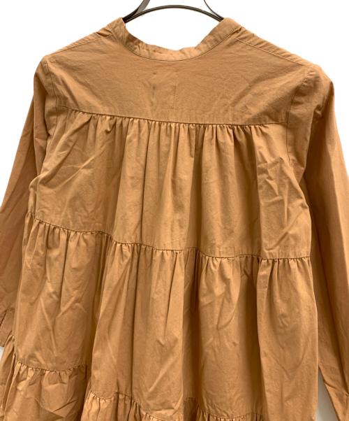 RHC Ron Herman（アールエイチシー ロンハーマン）RHC Ron Herman (アールエイチシー ロンハーマン) RHC Ron Herman　ロングブラウスワンピース オレンジ サイズ:XSの古着・服飾アイテム