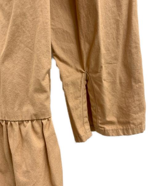 RHC Ron Herman（アールエイチシー ロンハーマン）RHC Ron Herman (アールエイチシー ロンハーマン) RHC Ron Herman　ロングブラウスワンピース オレンジ サイズ:XSの古着・服飾アイテム