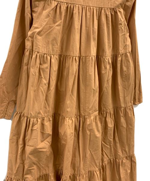 RHC Ron Herman（アールエイチシー ロンハーマン）RHC Ron Herman (アールエイチシー ロンハーマン) RHC Ron Herman　ロングブラウスワンピース オレンジ サイズ:XSの古着・服飾アイテム