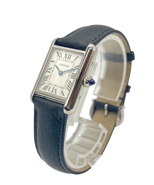 Cartier（カルティエ）Cartier (カルティエ) TANK MUST WATCH SM Ref.WSTA0042 シルバー サイズ:SM/22.0mmの古着・服飾アイテム