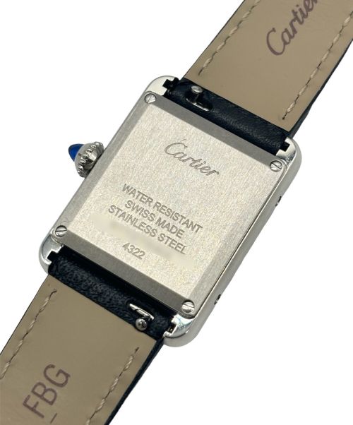 Cartier（カルティエ）Cartier (カルティエ) TANK MUST WATCH SM Ref.WSTA0042 シルバー サイズ:SM/22.0mmの古着・服飾アイテム