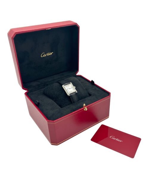 Cartier（カルティエ）Cartier (カルティエ) TANK MUST WATCH SM Ref.WSTA0042 シルバー サイズ:SM/22.0mmの古着・服飾アイテム