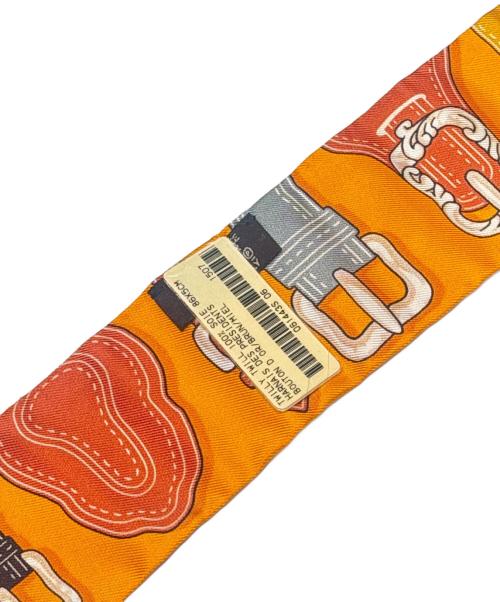 HERMES（エルメス）HERMES (エルメス) HARNAI DES PRES I DENTS ツイリー スカーフの古着・服飾アイテム