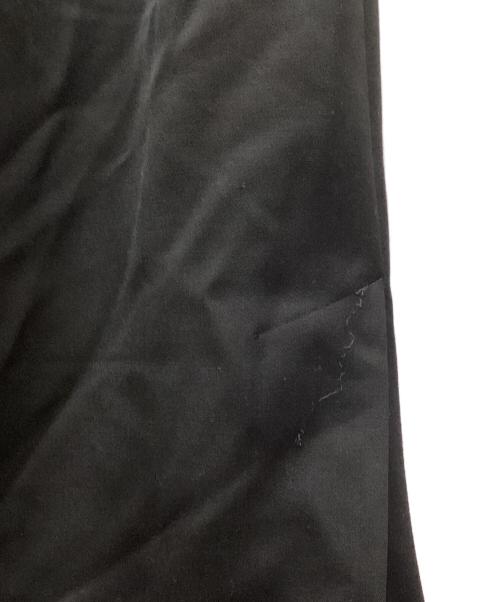 Yves Saint Laurent（イヴサンローラン）Yves Saint Laurent (イヴサンローラン) フリルコクーンスカート ブラック サイズ:34の古着・服飾アイテム