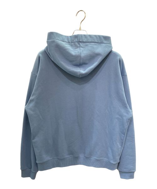 CELINE（セリーヌ）CELINE (セリーヌ) ルーズ フーディー スカイブルー サイズ:XLの古着・服飾アイテム