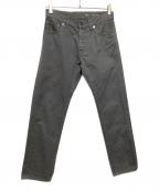 Berlutiベルルッティ）の古着「デニムパンツ」｜ライトグレー