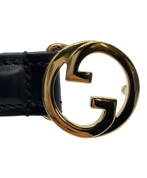 GUCCI（グッチ）GUCCI (グッチ) ブロンディ ベルト ブラック サイズ:75の古着・服飾アイテム