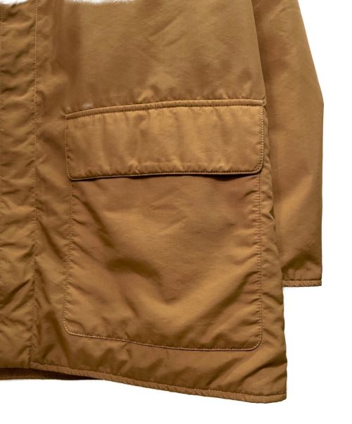 HERMES（エルメス）HERMES (エルメス) 中綿 レザートリミング ナイロンコート ブラウン サイズ:54の古着・服飾アイテム