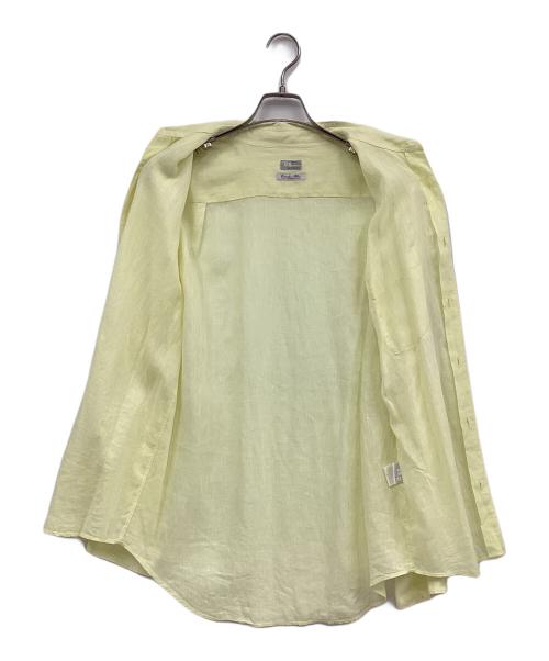 Ron Herman（ロンハーマン）Ron Herman (ロンハーマン) リネンシャツ イエロー サイズ:Lの古着・服飾アイテム