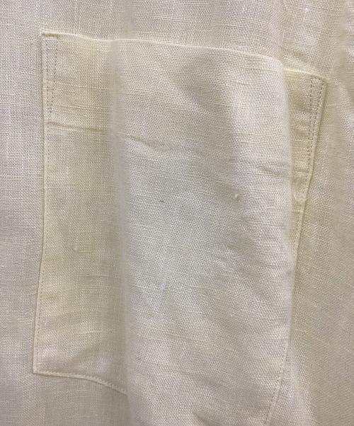 Ron Herman（ロンハーマン）Ron Herman (ロンハーマン) リネンシャツ イエロー サイズ:Lの古着・服飾アイテム