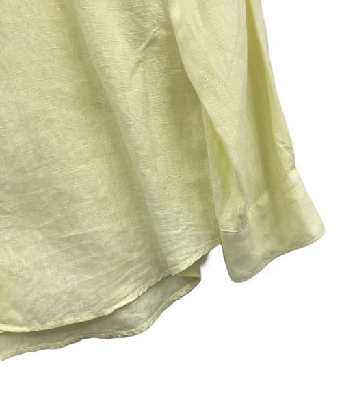 Ron Herman（ロンハーマン）Ron Herman (ロンハーマン) リネンシャツ イエロー サイズ:Lの古着・服飾アイテム