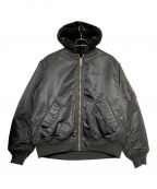 SUPREMEシュプリーム）の古着「Faux Fur Revers ible MA-1」｜ブラック