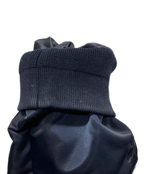 Dior（ディオール）Dior (ディオール) アームロゴデザインスイングトップジャケット ネイビー サイズ:54　の古着・服飾アイテム