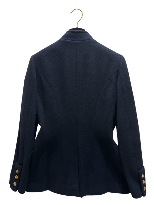 CHANEL（シャネル）CHANEL (シャネル) Napoleon Wool Jacket ネイビー サイズ:40の古着・服飾アイテム