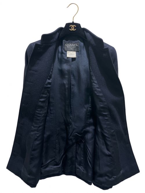CHANEL（シャネル）CHANEL (シャネル) Napoleon Wool Jacket ネイビー サイズ:40の古着・服飾アイテム